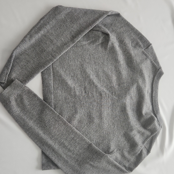 American Eagle Outfitters Gray Cardigan Sweater - Picture 2 of 2